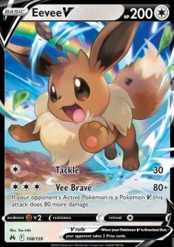 Crown Zenith - #108 - Eevee V