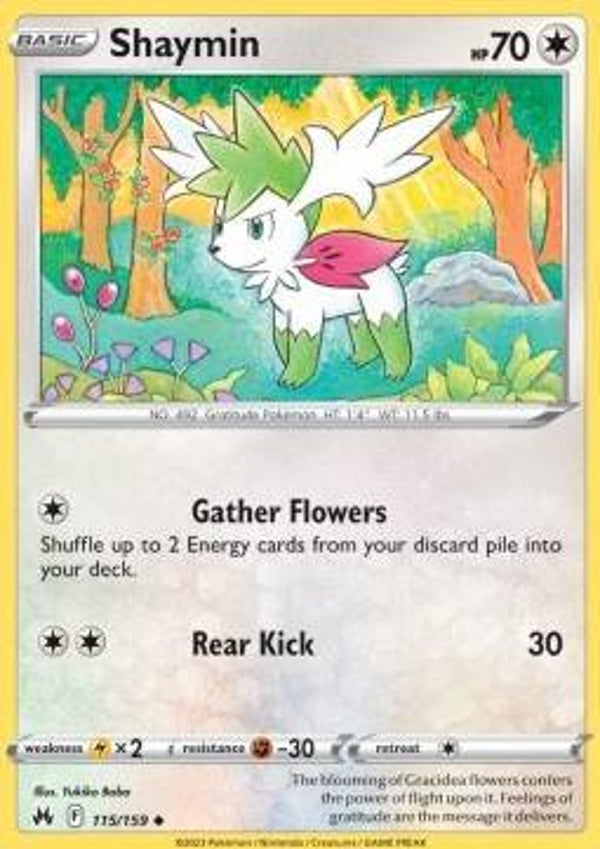 Crown Zenith - #115 - Shaymin