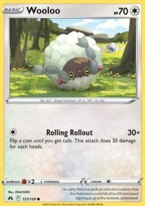 Crown Zenith - #121 - Wooloo