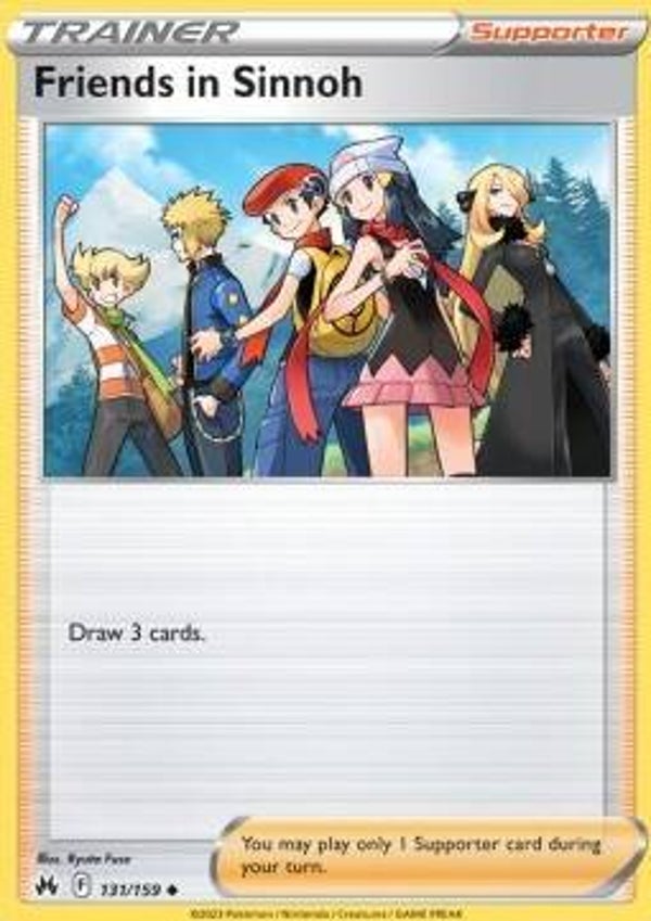 Crown Zenith - #131 - Friends in Sinnoh