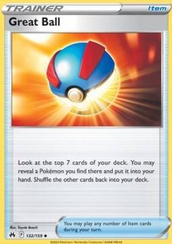 Crown Zenith - #132 - Great Ball
