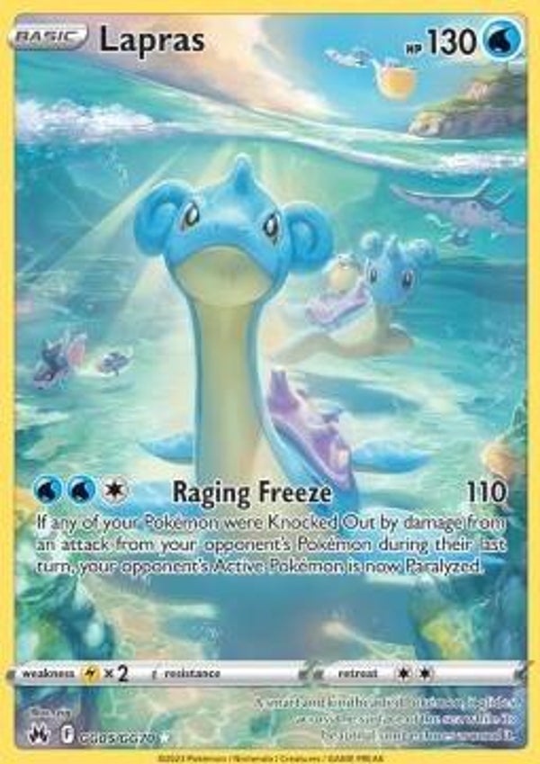 Crown Zenith - #GG05 - Lapras