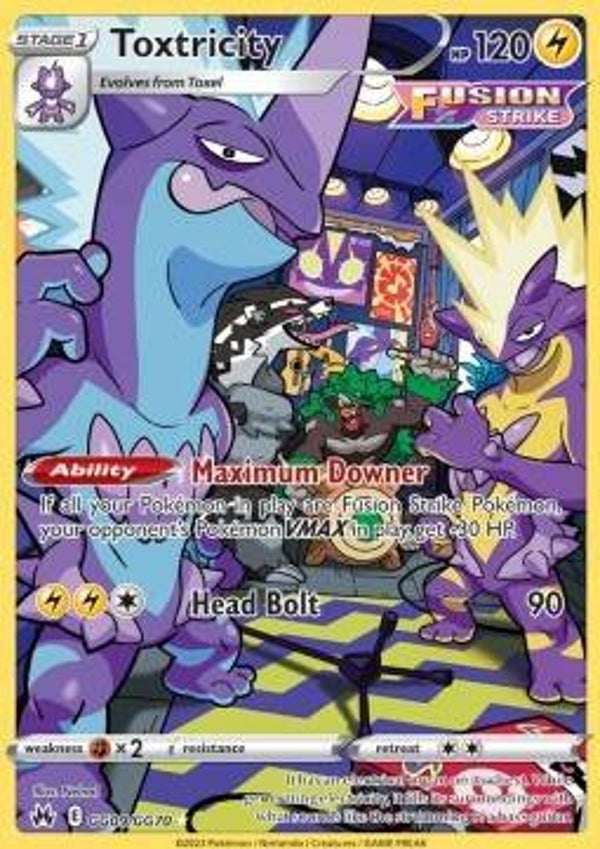 Crown Zenith - #GG09 - Toxtricity