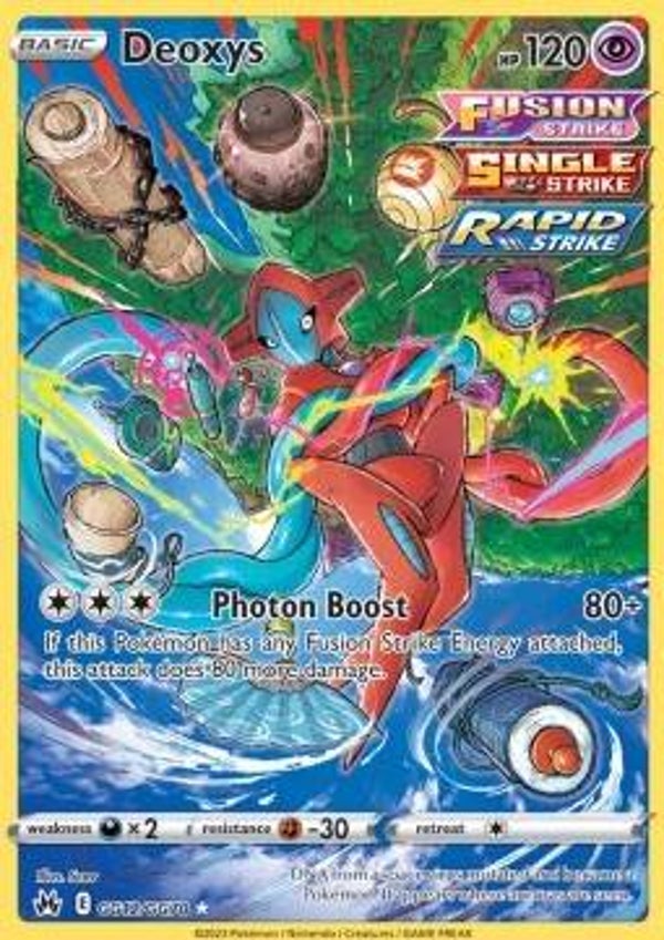 Crown Zenith - #GG12 - Deoxys