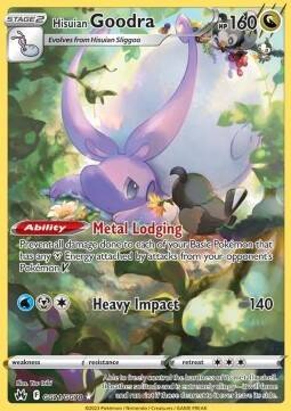 Crown Zenith - #GG21 - Hisuian Goodra