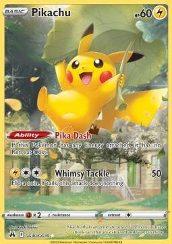 Crown Zenith - #GG30 - Pikachu