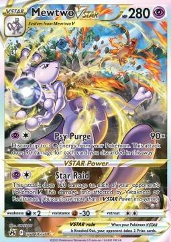 Crown Zenith - #GG44 - Mewtwo VSTAR