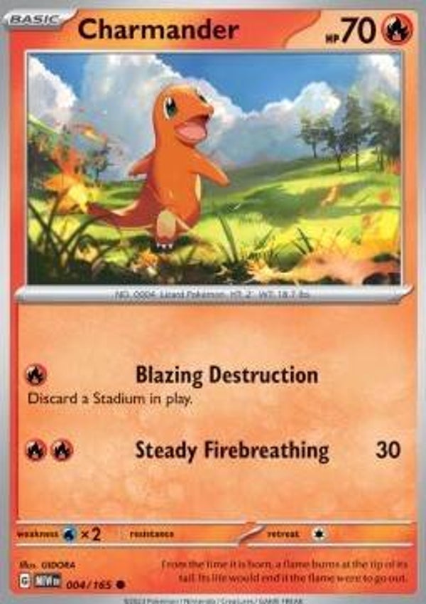 151 - #004 - Charmander