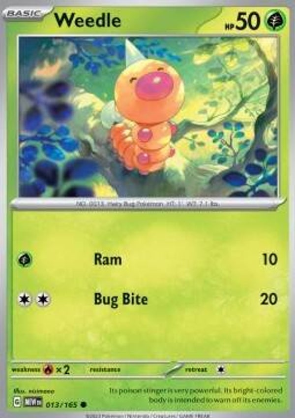151 - #013 - Weedle
