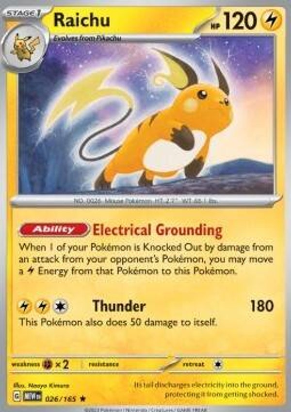 151 - #026 - Raichu