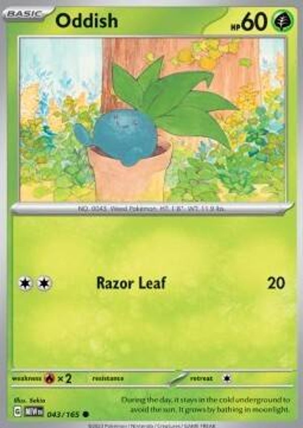 151 - #043 - Oddish