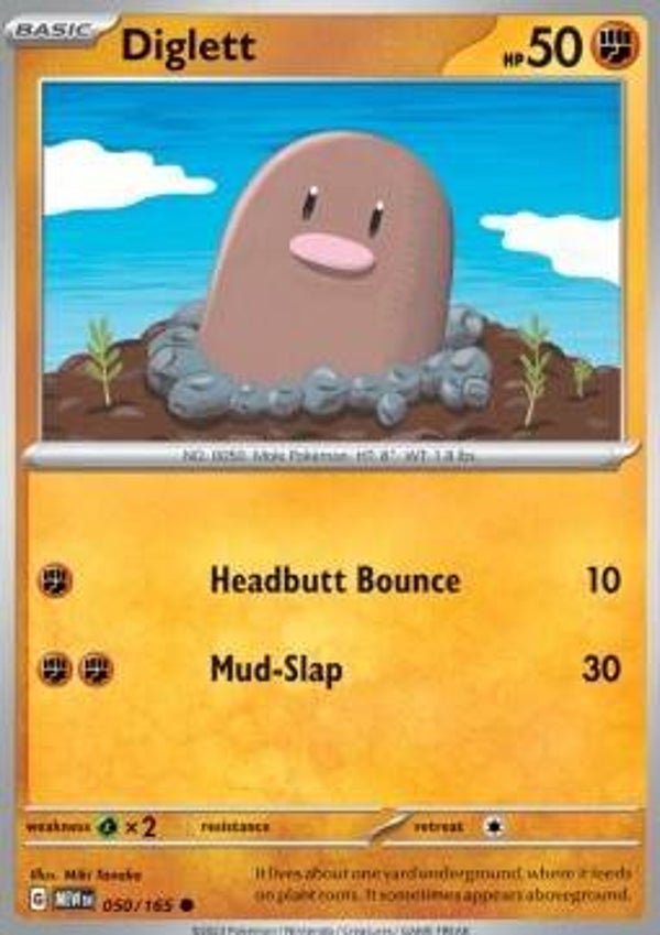 151 - #050 - Diglett