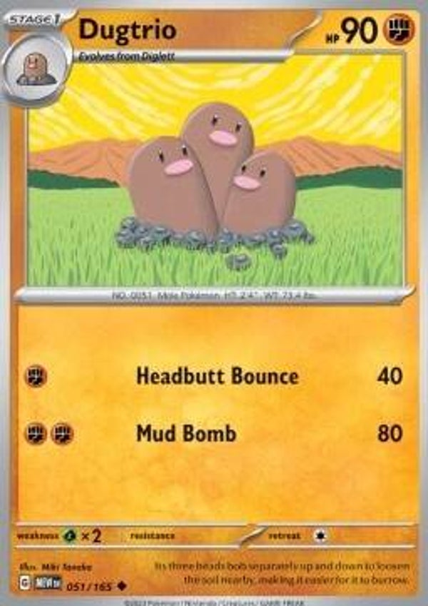151 - #051 - Dugtrio
