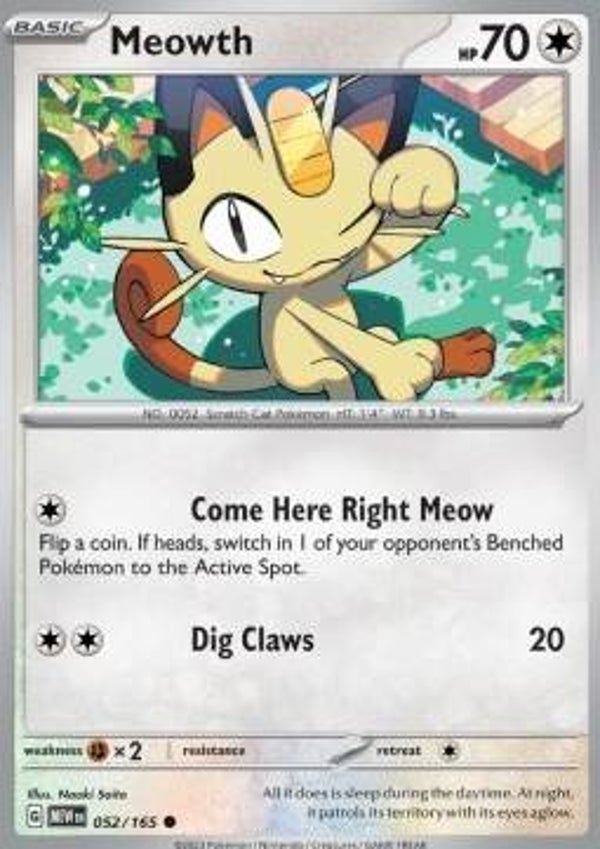 151 - #052 - Meowth
