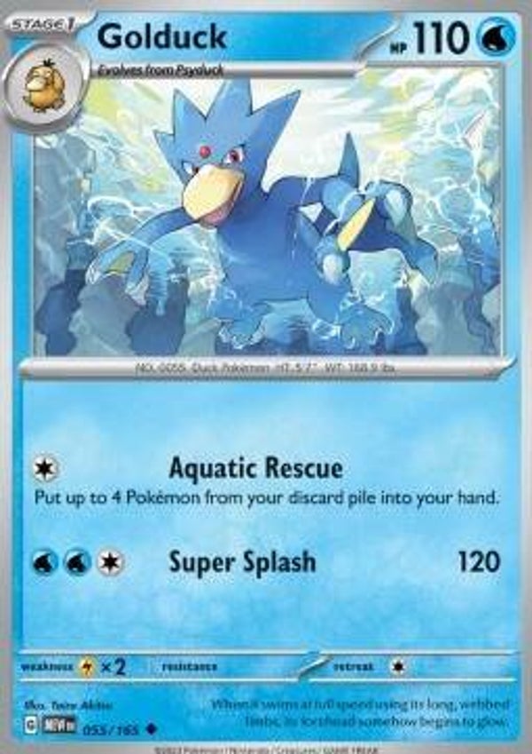 151 - #055 - Golduck