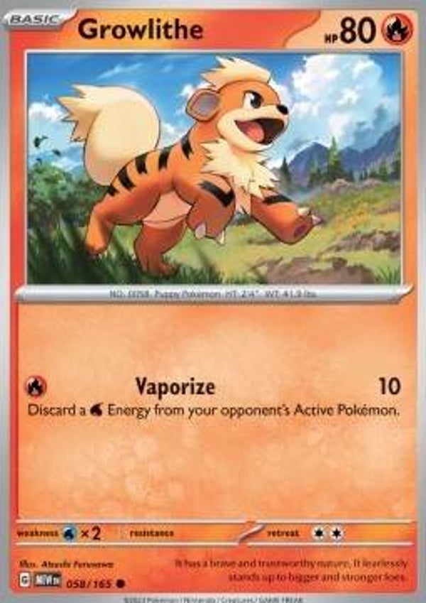 151 - #058 - Growlithe