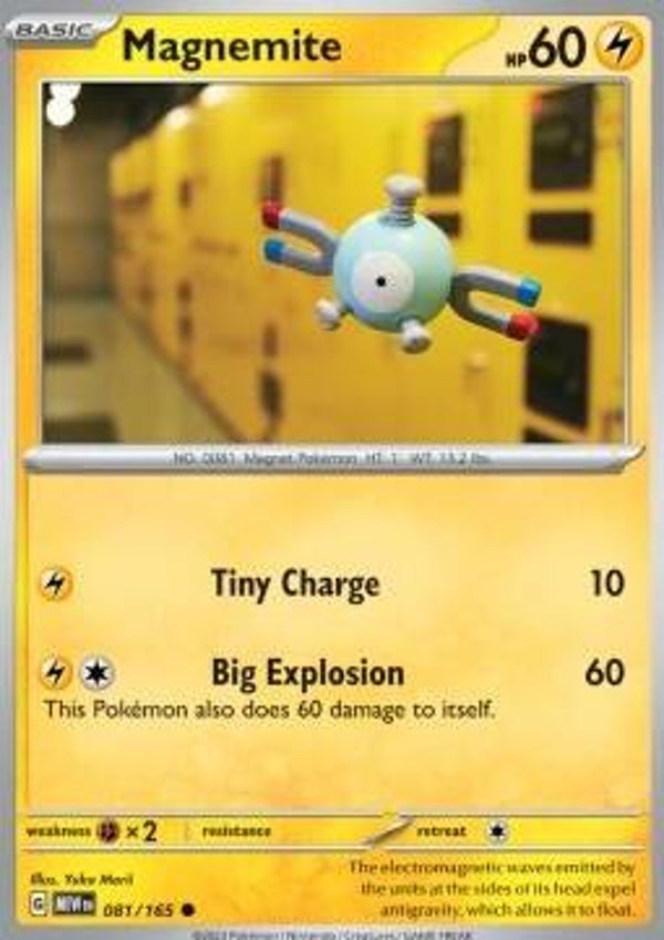 151 - #081 - Magnemite