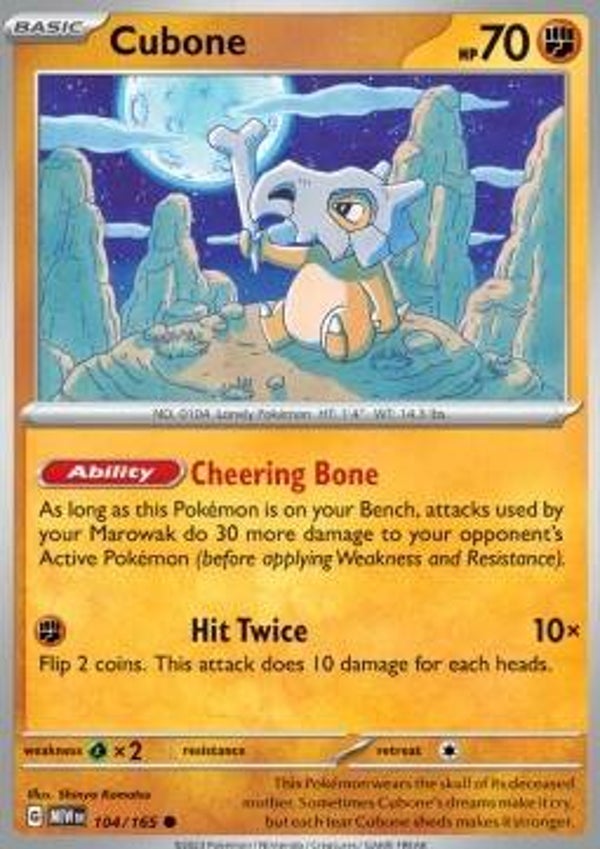 151 - #104 - Cubone