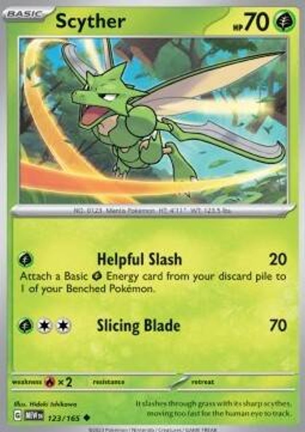 151 - #123 - Scyther