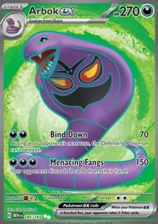 151 - #185 - Arbok EX