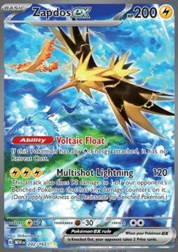 151 - #202 - Zapdos EX