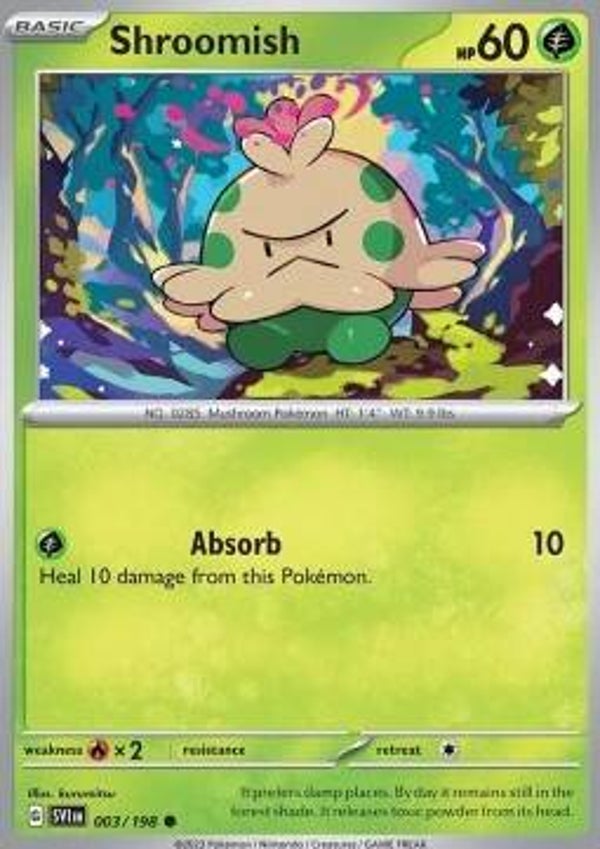 Scarlet & Violet - #003 - Shroomish