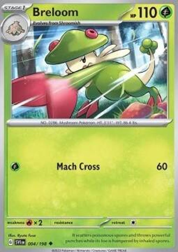 Scarlet & Violet - #004 - Breloom