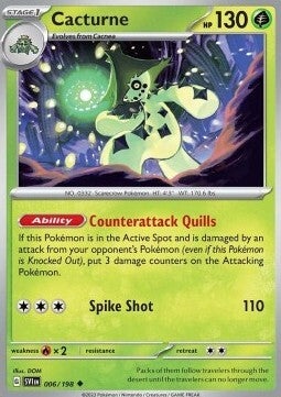 Scarlet & Violet - #006 - Cacturne