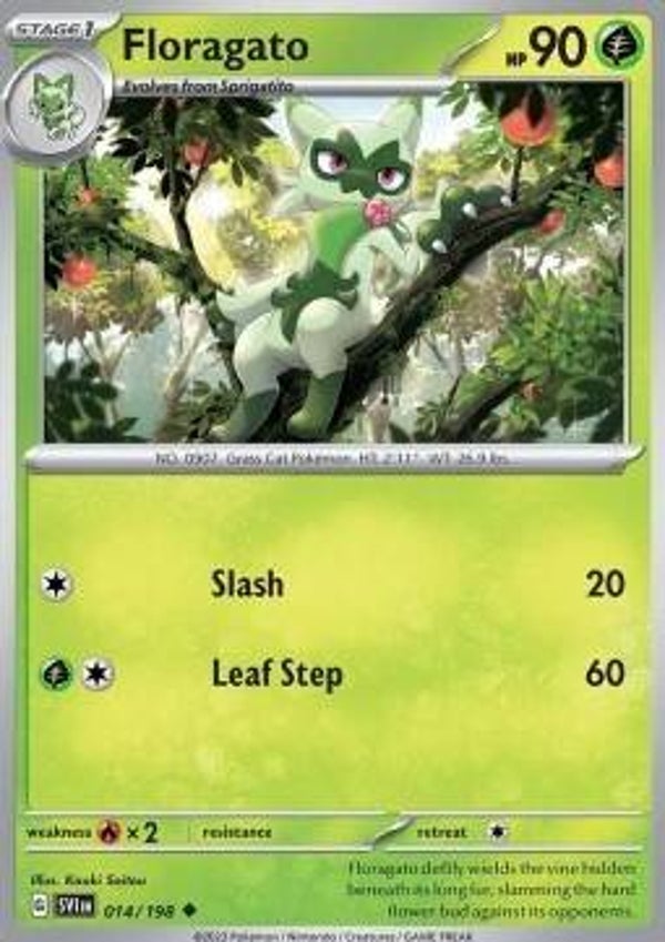 Scarlet & Violet - #014 - Floragato