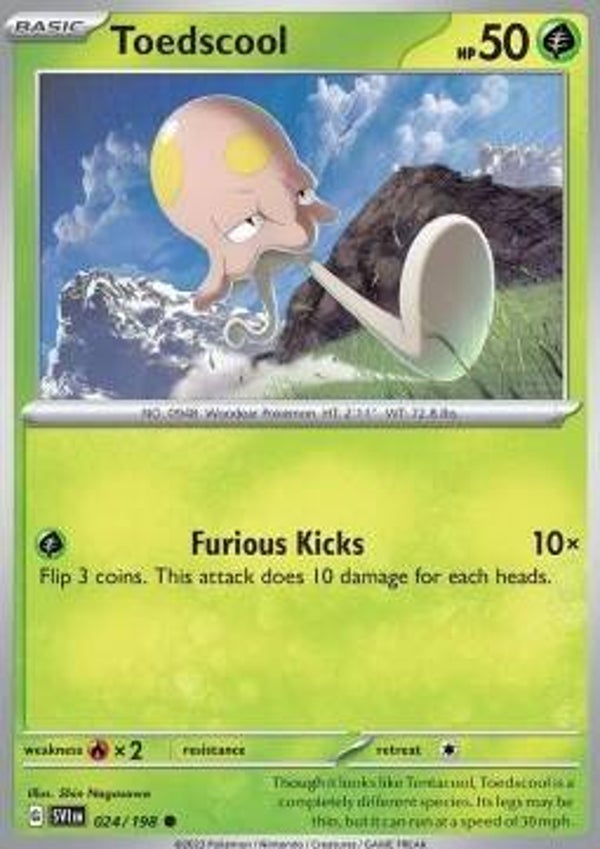 Scarlet & Violet - #024 - Toedscool