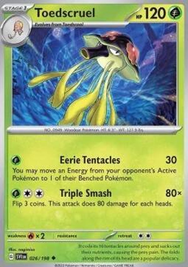 Scarlet & Violet - #026 - Toedscruel