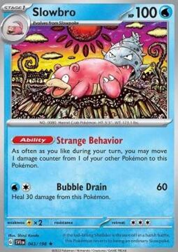 Scarlet & Violet - #043 - Slowbro