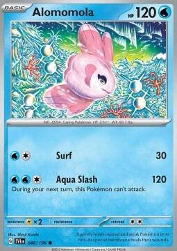 Scarlet & Violet - #048 - Alomomola