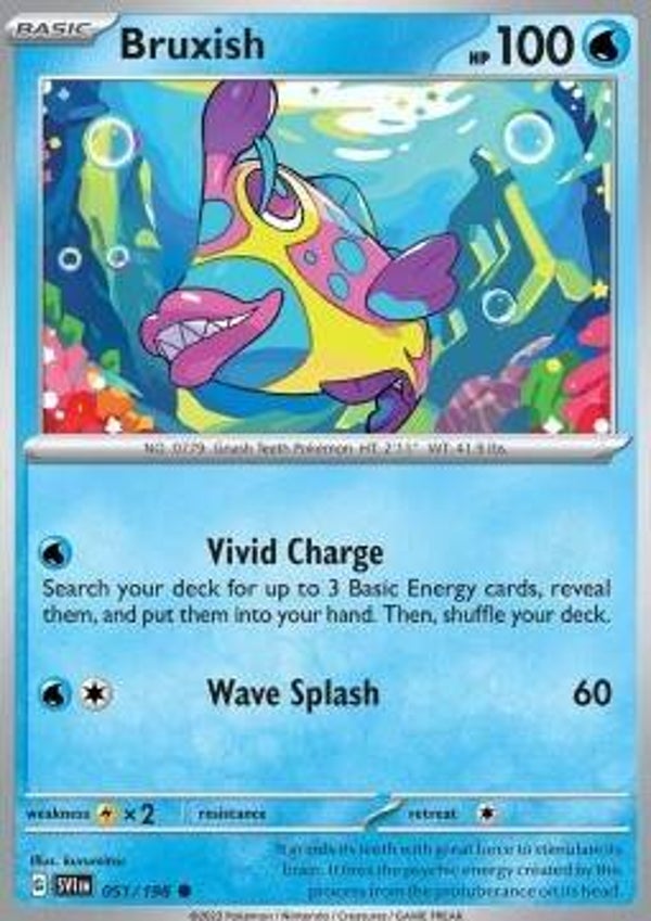 Scarlet & Violet - #051 - Bruxish