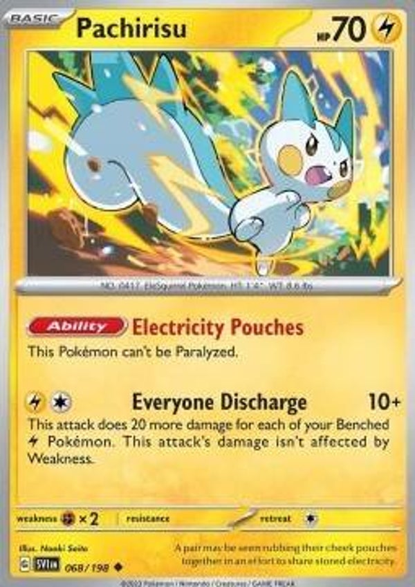 Scarlet & Violet - #068 - Pachirisu