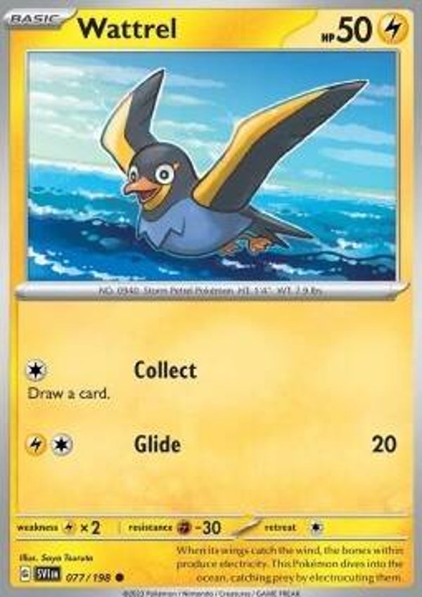 Scarlet & Violet - #077 - Wattrel