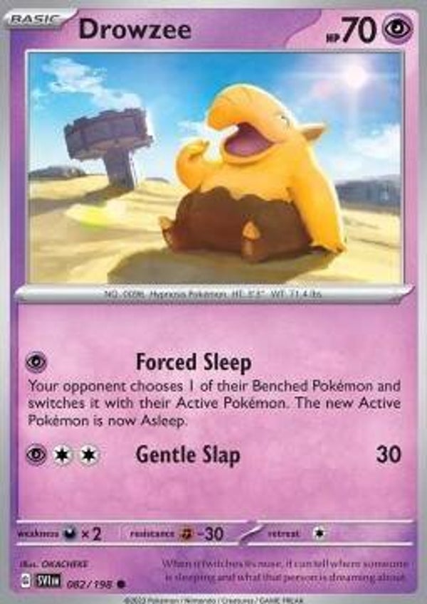 Scarlet & Violet - #082 - Drowzee