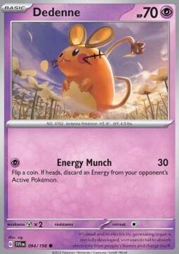 Scarlet & Violet - #094 - Dedenne