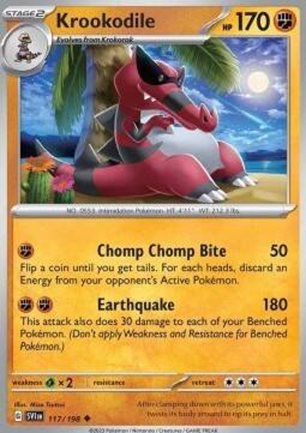Scarlet & Violet - #117 - Krookodile