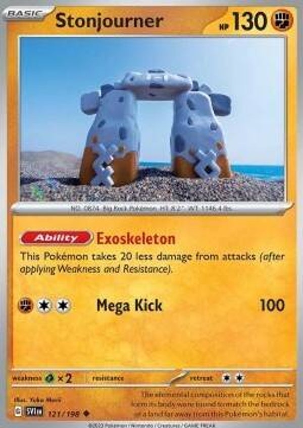 Scarlet & Violet - #121 - Stonjourner