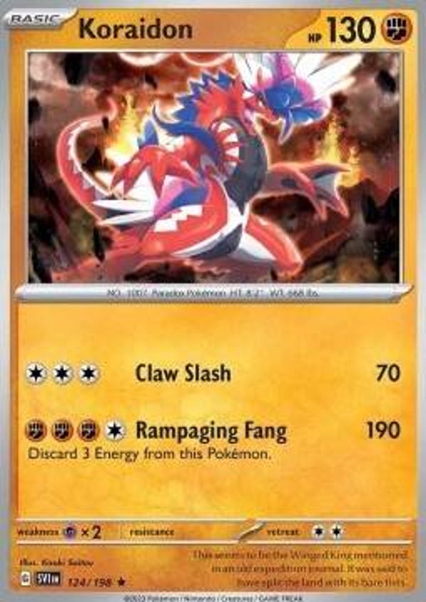 Scarlet & Violet - #124 - Koraidon