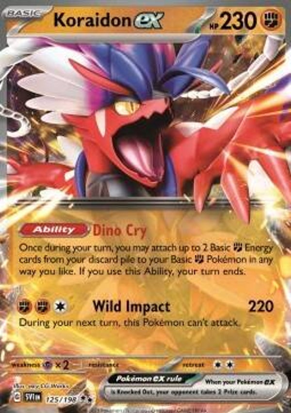 Scarlet & Violet - #125 - Koraidon EX