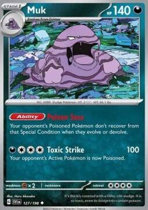 Scarlet & Violet - #127 - Muk