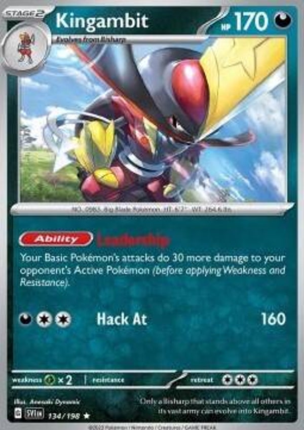 Scarlet & Violet - #134 - Kingambit