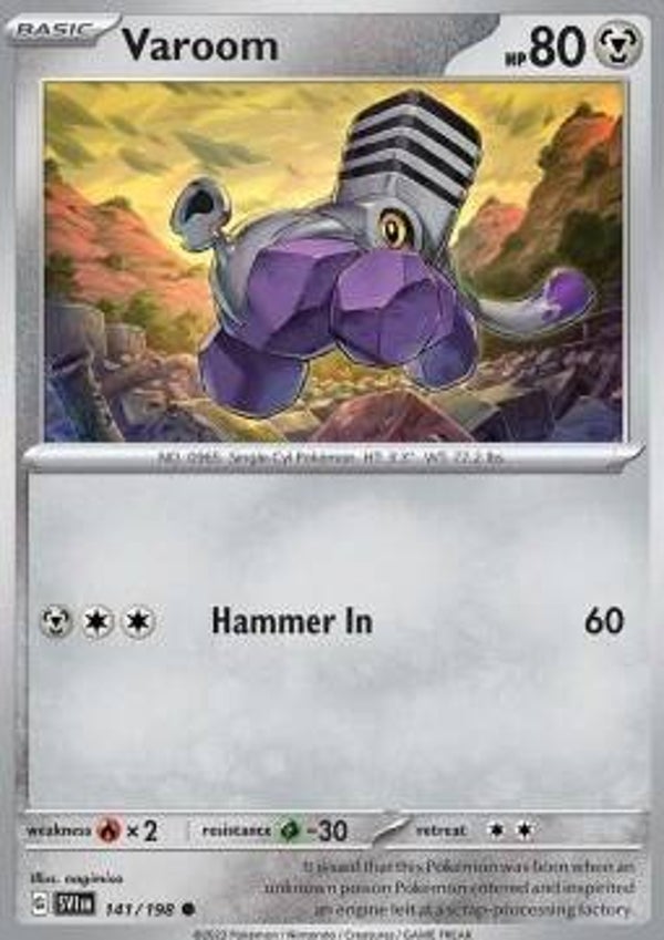 Scarlet & Violet - #141 - Varoom