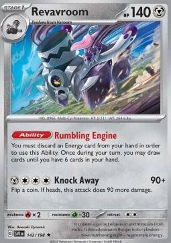 Scarlet & Violet - #142 - Revavroom