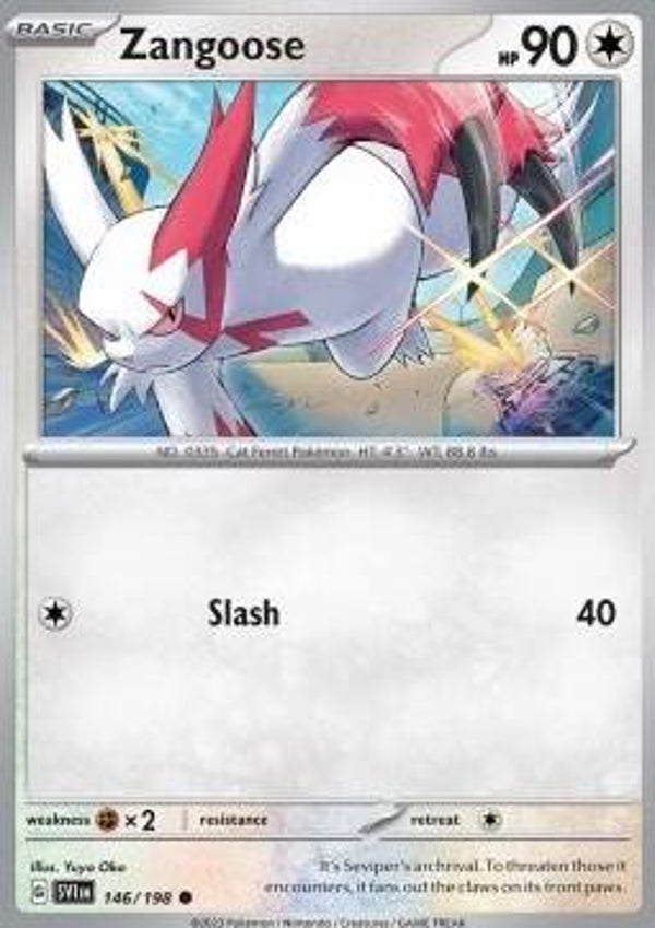 Scarlet & Violet - #146 - Zangoose