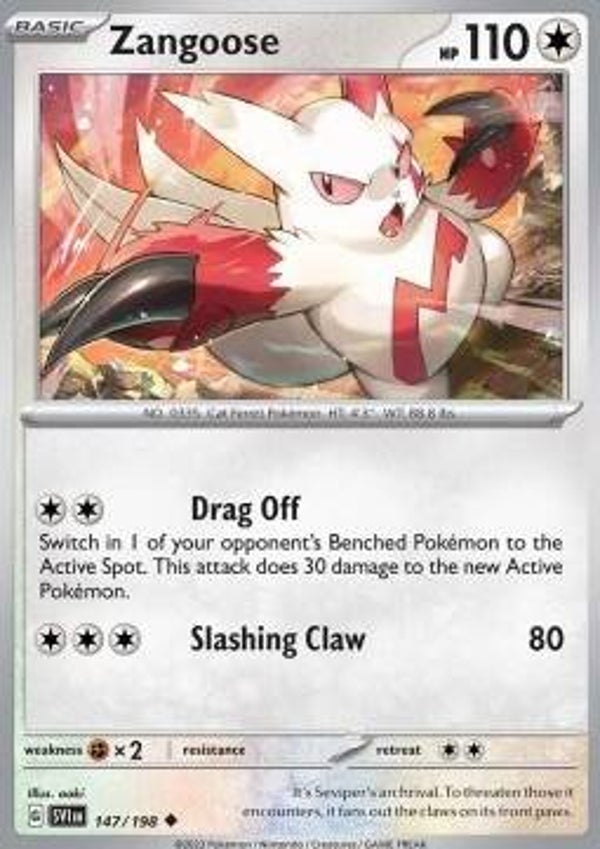 Scarlet & Violet - #147 - Zangoose