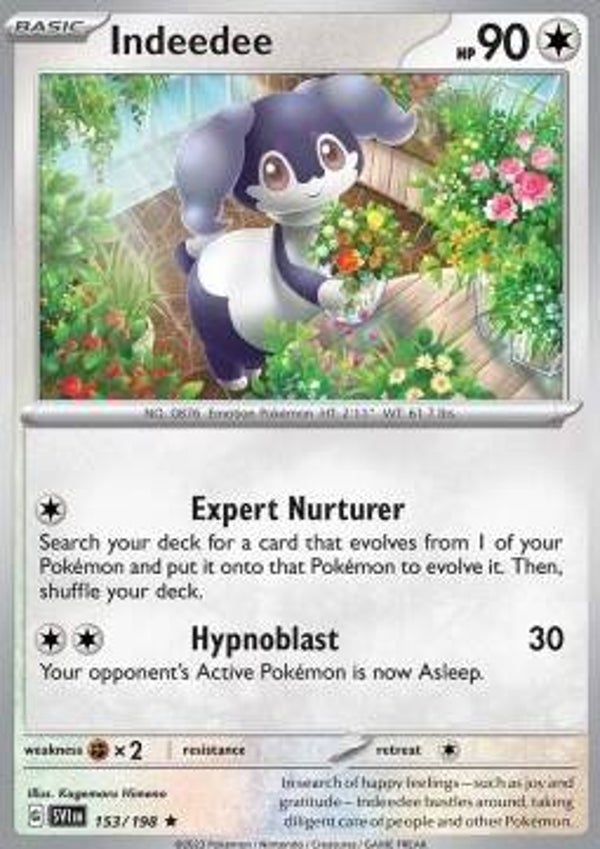 Scarlet & Violet - #153 - Indeedee