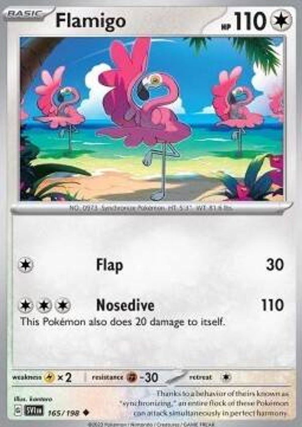 Scarlet & Violet - #165 - Flamigo